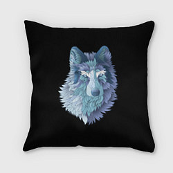 Подушка квадратная Седой волк