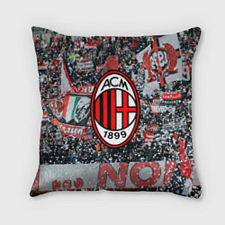 Подушка квадратная Milan FC, цвет: 3D-принт