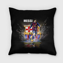 Подушка квадратная Messi FCB