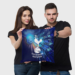 Подушка квадратная Tottenham Hotspur - football club, цвет: 3D-принт — фото 2