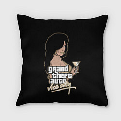 Подушка квадратная GTA Vice City, цвет: 3D-принт