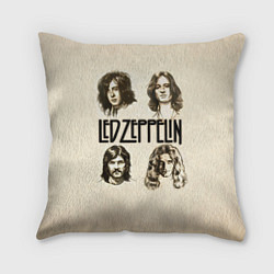 Подушка квадратная Led Zeppelin Guys