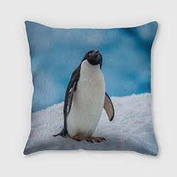 Подушка квадратная Пингвин на айсберге