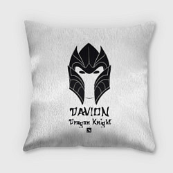 Подушка квадратная Davion: Dragon Knight, цвет: 3D-принт
