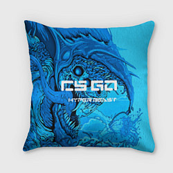 Подушка квадратная CS:GO Cold Hyper Beast, цвет: 3D-принт