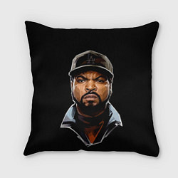 Подушка квадратная Ice Cube, цвет: 3D-принт