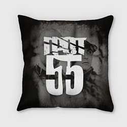 Подушка квадратная ГРОТ 55, цвет: 3D-принт