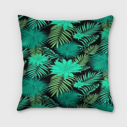 Подушка квадратная Tropical pattern