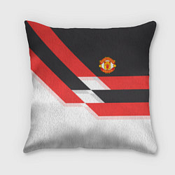 Подушка квадратная Manchester United: Stipe