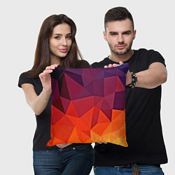Подушка квадратная Geometric, цвет: 3D-принт — фото 2