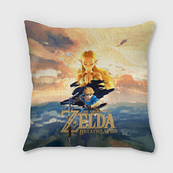 Подушка квадратная The Legend of Zelda, цвет: 3D-принт