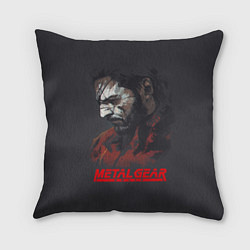 Подушка квадратная Metal Gear Solid