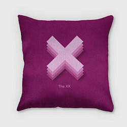 Подушка квадратная The XX: Purple