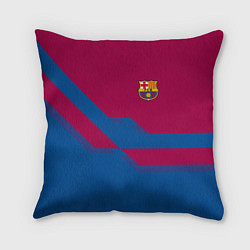 Подушка квадратная Barcelona FC: Blue style