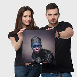 Подушка квадратная HellBlade, цвет: 3D-принт — фото 2