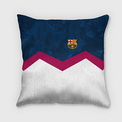 Подушка квадратная Barcelona FC: Sport, цвет: 3D-принт