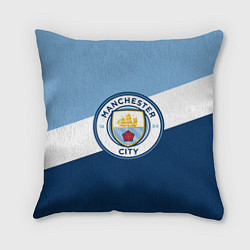 Подушка квадратная FC Manchester City: Colors