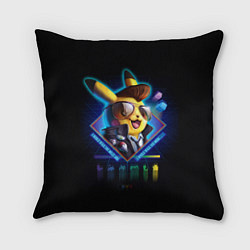 Подушка квадратная Retro Pikachu