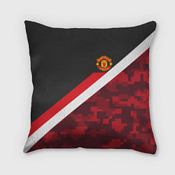 Подушка квадратная Man UTD FC: Sport Camo