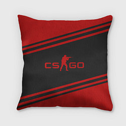 Подушка квадратная CS GO, цвет: 3D-принт