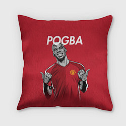 Подушка квадратная FC MU: Pogba