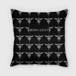 Подушка квадратная Bon Jovi