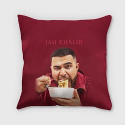 Подушка квадратная Jah Khalib: Eat Wok