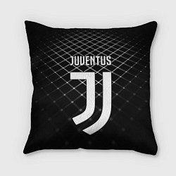 Подушка квадратная FC Juventus: Black Lines