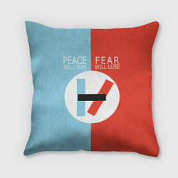 Подушка квадратная 21 Pilots: Peace & Fear