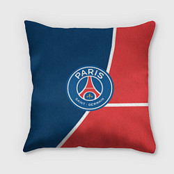 Подушка квадратная FC PSG: France, цвет: 3D-принт