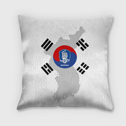 Подушка квадратная Сборная Кореи