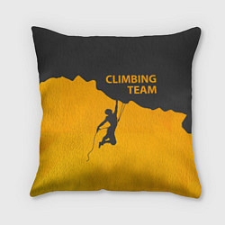 Подушка квадратная Climbing Team