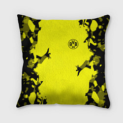 Подушка квадратная FC Borussia Dortmund: Yellow Original