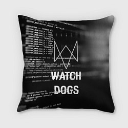 Подушка квадратная Watch Dogs: Hacker