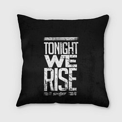 Подушка квадратная Skillet: We Rise