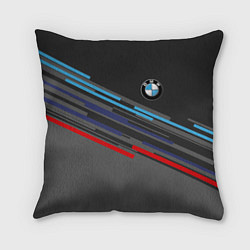 Подушка квадратная BMW BRAND COLOR, цвет: 3D-принт