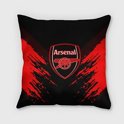 Подушка квадратная Arsenal FC: Sport Fashion, цвет: 3D-принт