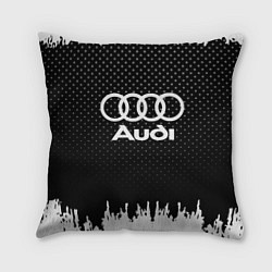 Подушка квадратная Audi: Black Side