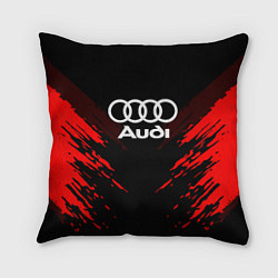 Подушка квадратная Audi: Red Anger