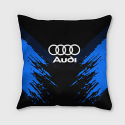 Подушка квадратная Audi: Blue Anger