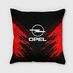 Подушка квадратная Opel: Red Anger