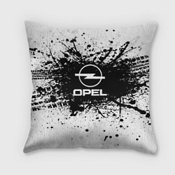 Подушка квадратная Opel: Black Spray