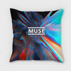Подушка квадратная Muse: Colour Abstract, цвет: 3D-принт