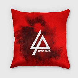 Подушка квадратная Linkin Park: Red Wave