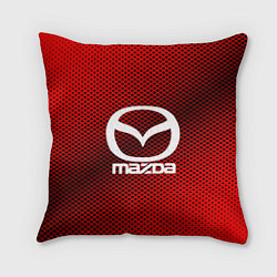 Подушка квадратная Mazda: Red Carbon