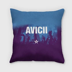 Подушка квадратная Avicii Star, цвет: 3D-принт