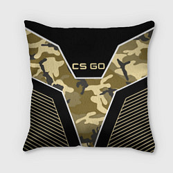 Подушка квадратная CS:GO Khaki Camo