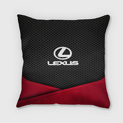 Подушка квадратная Lexus: Grey Carbon