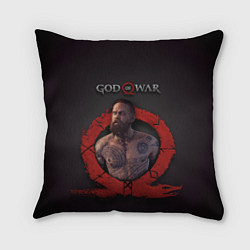 Подушка квадратная God of War: Baldur