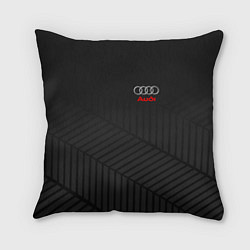 Подушка квадратная Audi: Grey Collection, цвет: 3D-принт
